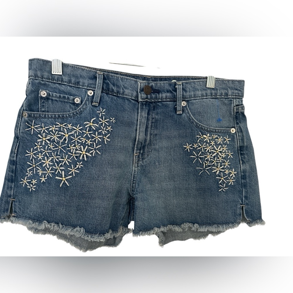 Gap 1969 Shorts Original Best Girlfriend Short Embroidered Floral